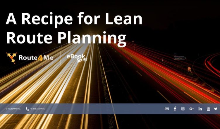 A Recipe for Lean Route Planning