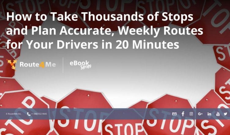 How to Take Thousands of Stops and Plan Accurate, Weekly Routes for Your Drivers in 20 Minutes