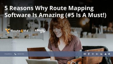Route mapping software