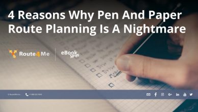 4 Reasons Why Pen And Paper Route Planning Is A Nightmare