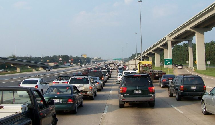 September 21, 2005, Houston, Texas 100 mile-long traffic jam