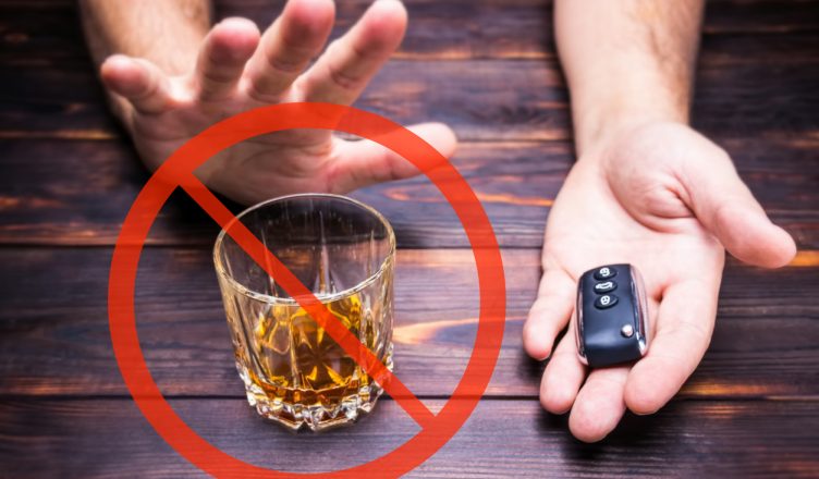 Say no to driving while on alcohol