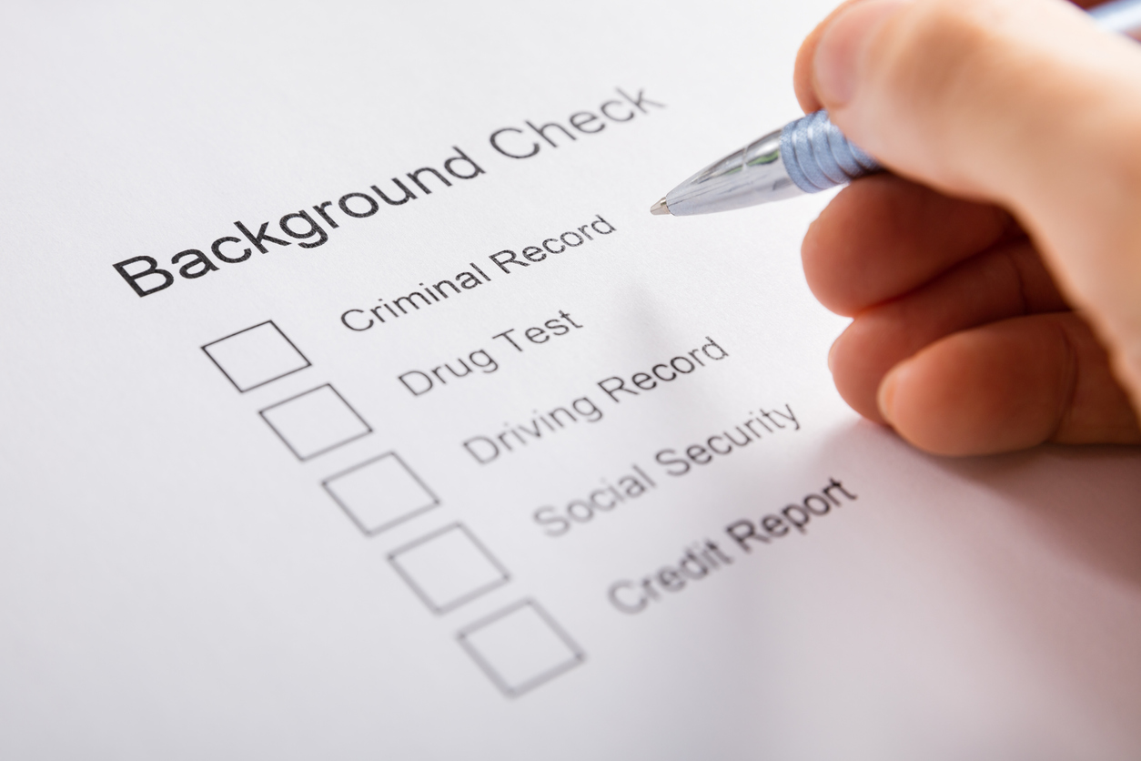 Conduct a thorough background check before hiring