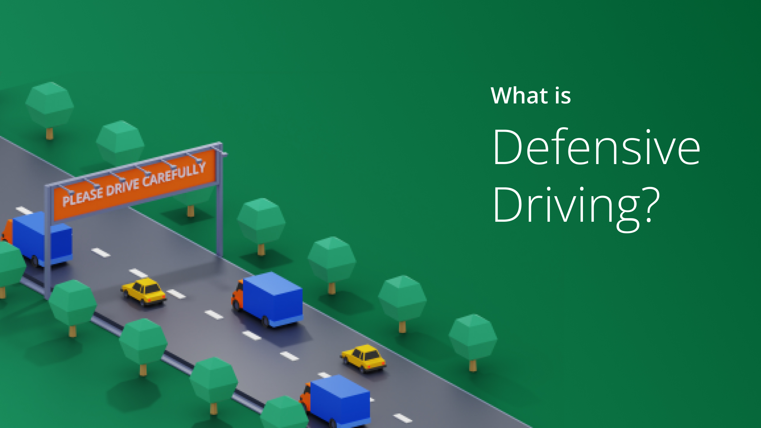 defensive driving concept