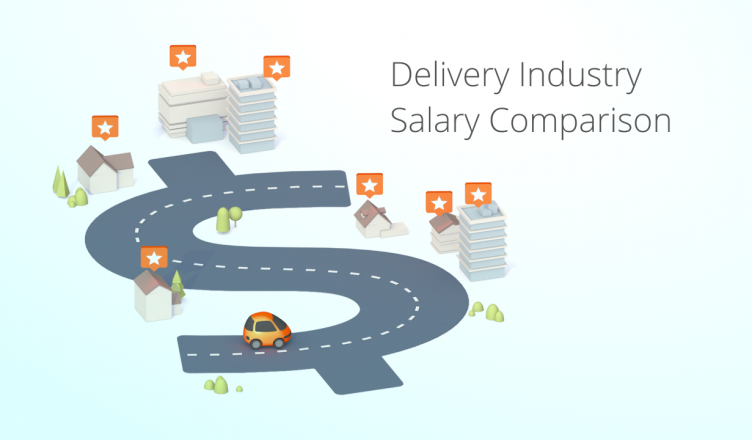 comparison of delivery driver salary, fleet manager salary, and dispatcher salary
