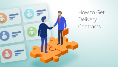 how to get delivery contracts