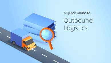 Image showing how outbound logistics works