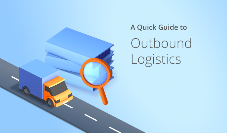 Image showing how outbound logistics works