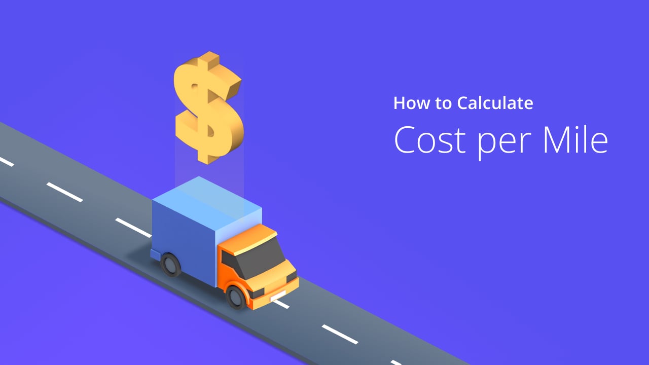 Image showing the concept of calculating cost per mile
