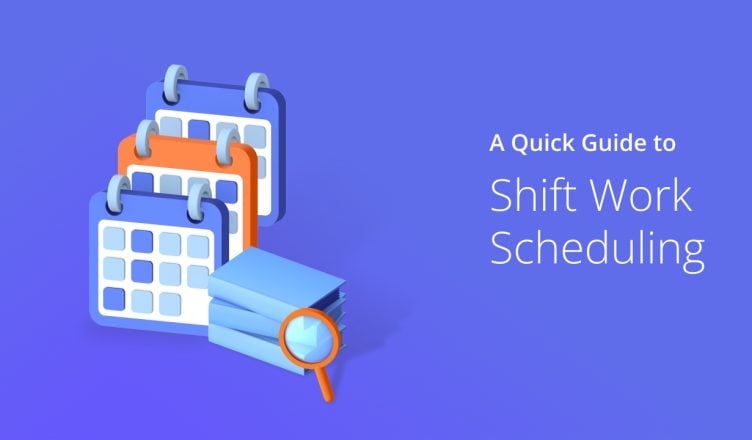 Custom image showing the concept of shift work scheduling