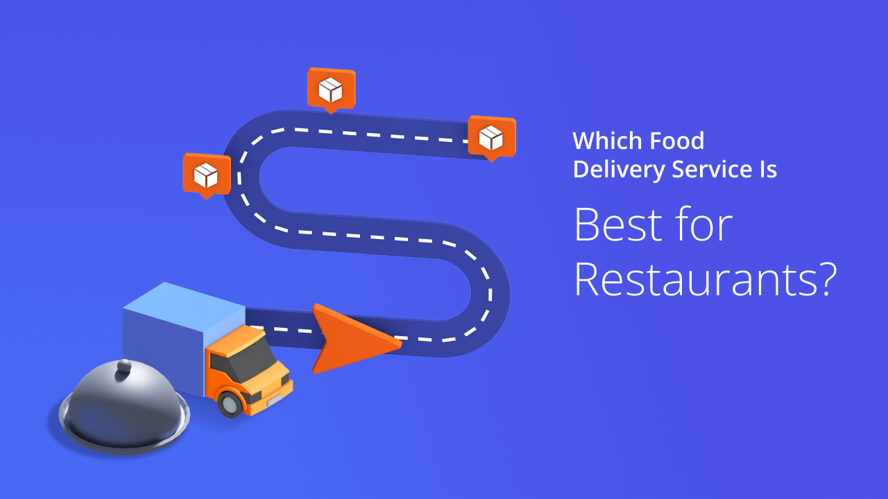 image showing the concept of delivery services for restaurants