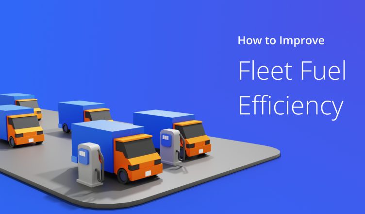 custom image depicting how to improve fleet fuel efficiency