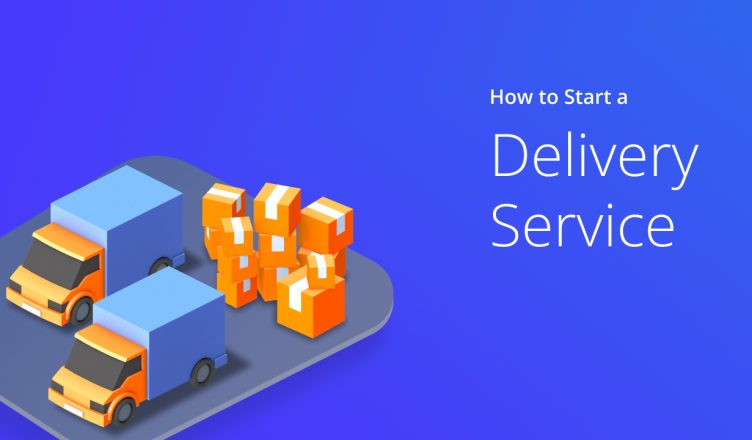 Image depicting the concept of how to start a delivery service