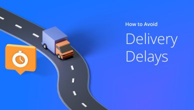 Custom image showing the concept of delivery delays