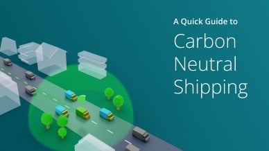 Carbon neutral shipping concept