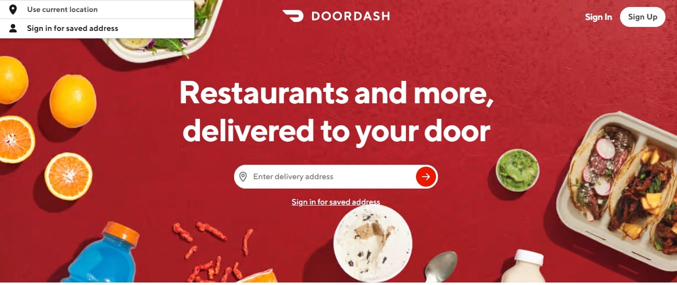 Doordash - Restaurants and more, delivered to your door