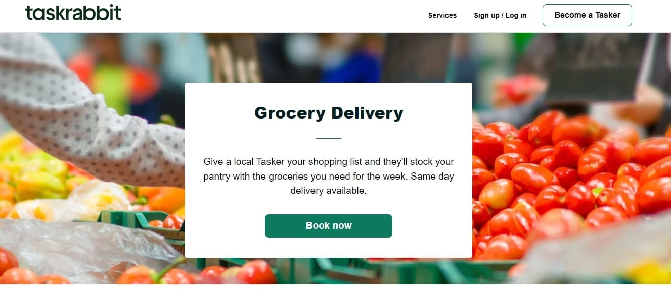 taskrabbit Grocery Delivery Book Now