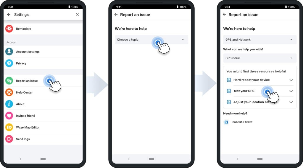 How to send a report to the Waze Navigation App - Route4Me Route Planning Advice