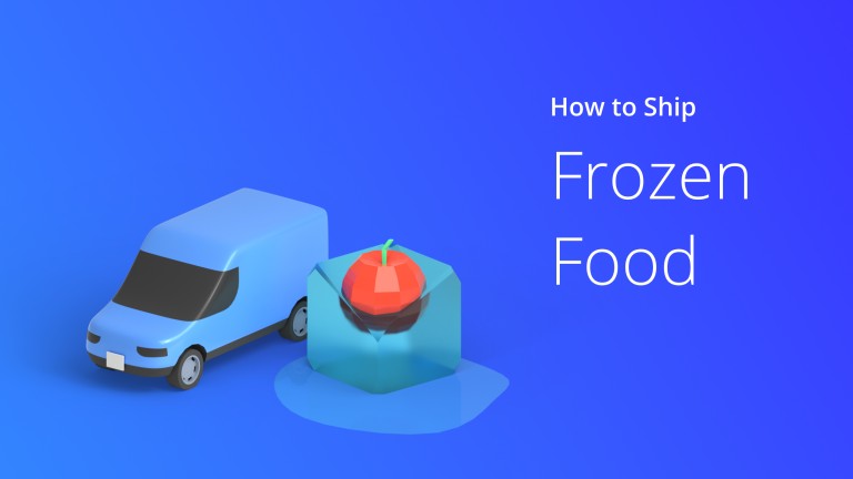 The concept of how to ship frozen food