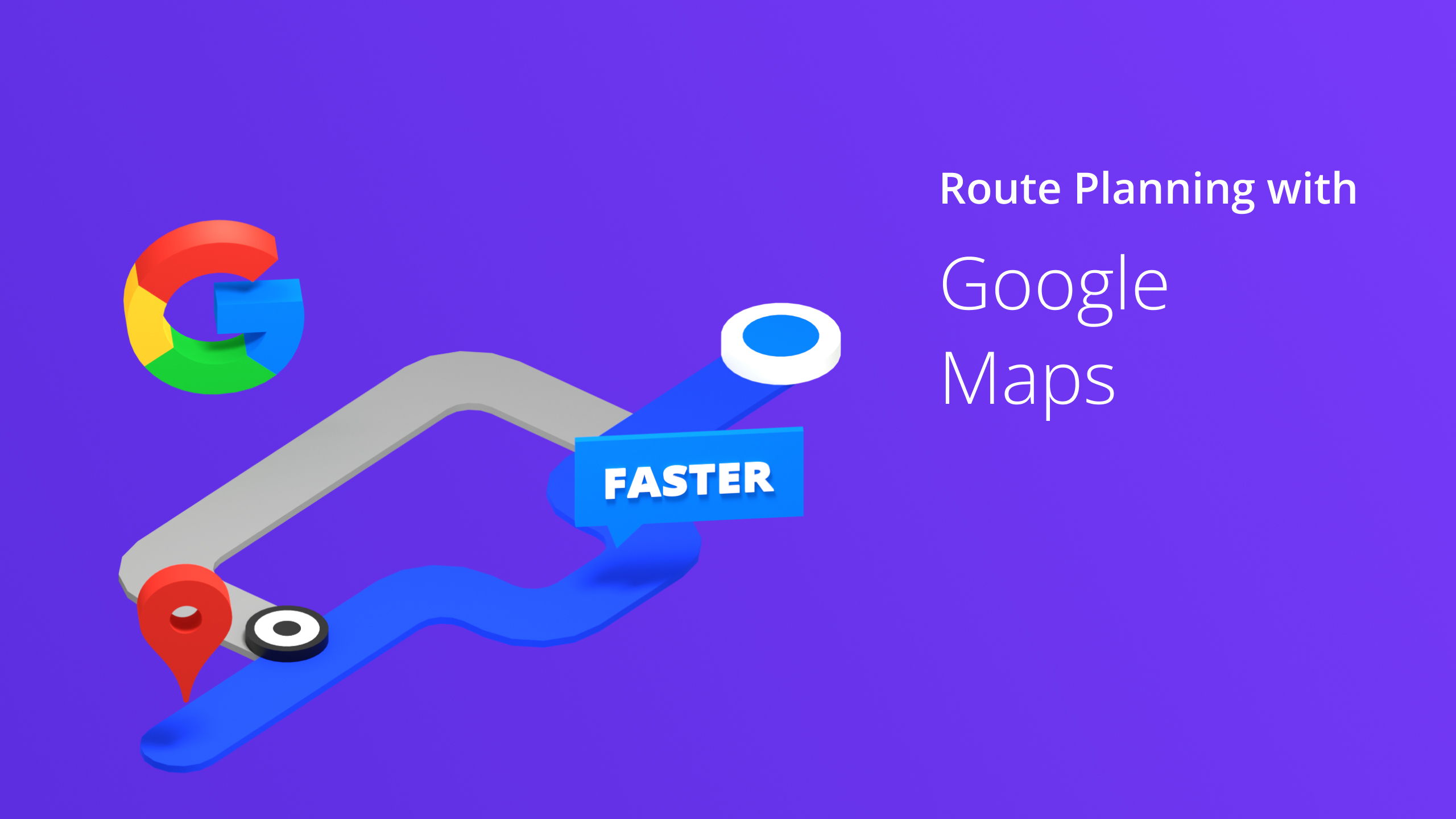 Custom Image - Route Planning with Google Maps