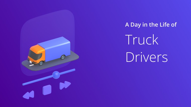 Custom Image - A Day in the Life of Truck Drivers