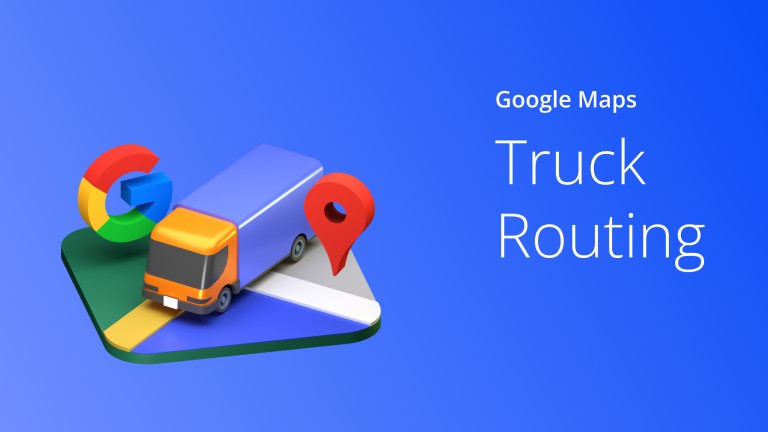 Custom Image - Google Maps Truck Routing