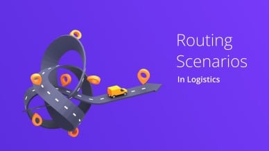 Custom Image - Routing Scenarios in Logistics