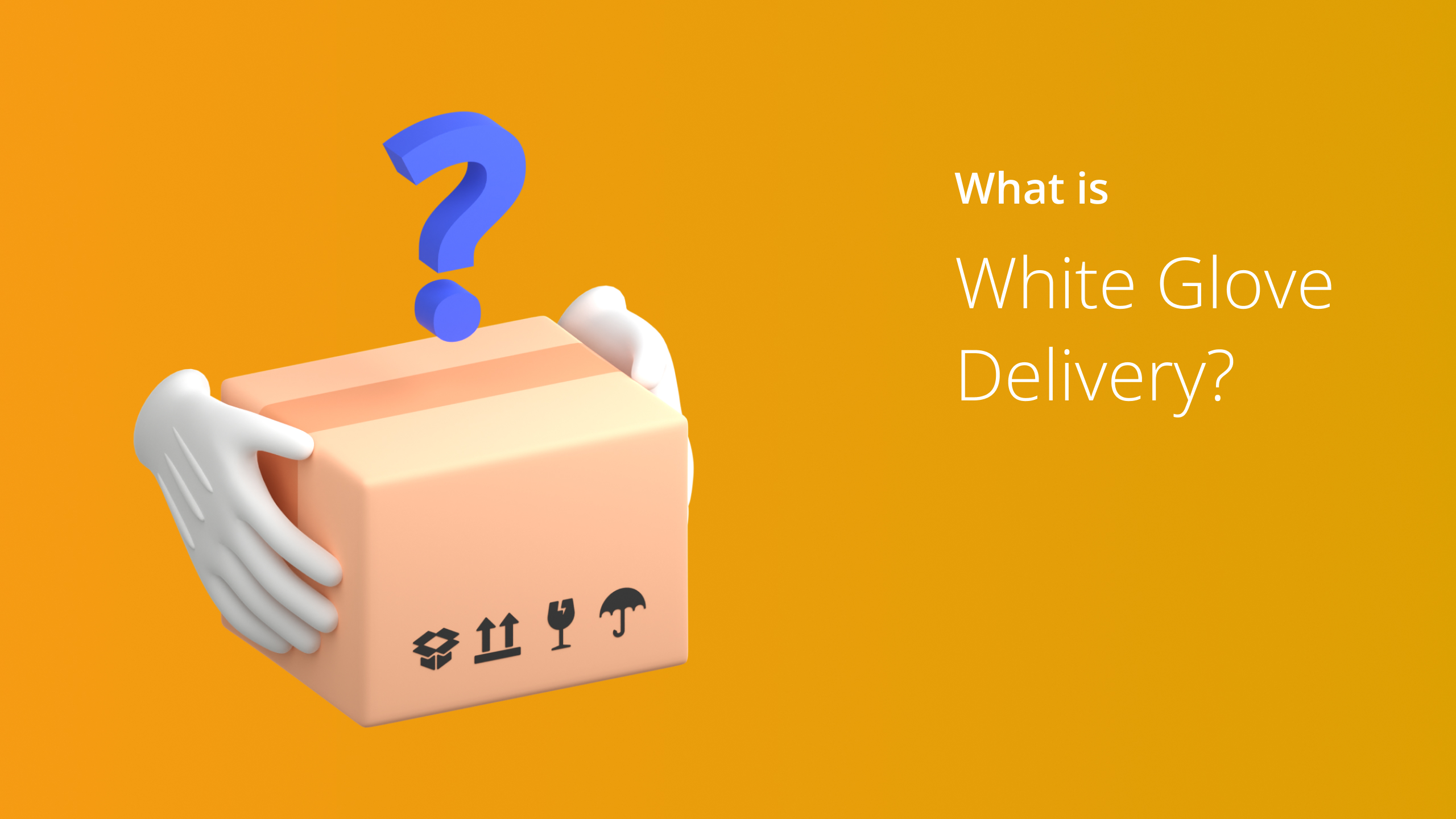 Custom Image - What is White Glove Delivery?