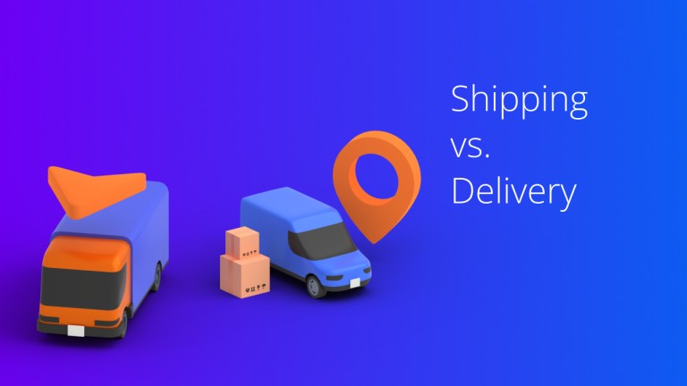 Custom Image - Shipping vs. Delivery