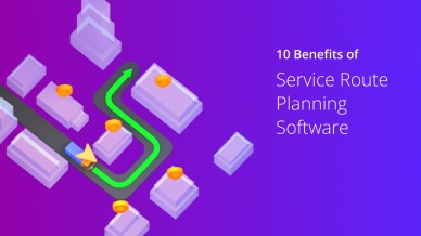 How Route Planning Software Benefits Service Companies