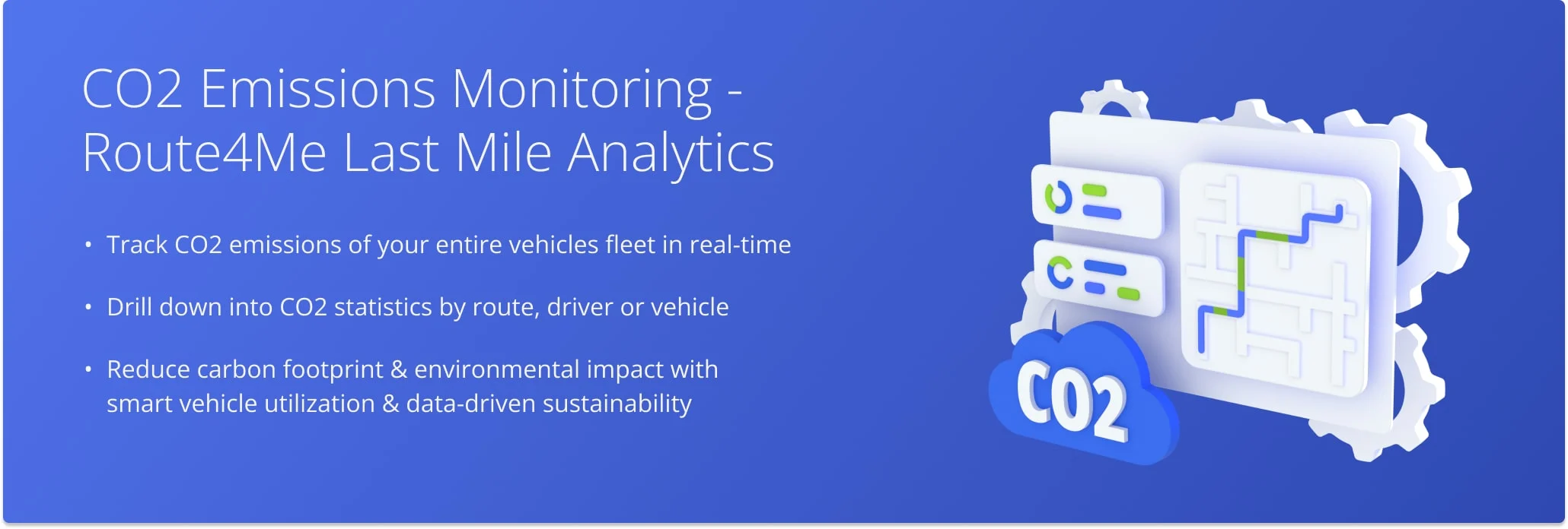 CO2 monitoring by Route4Me