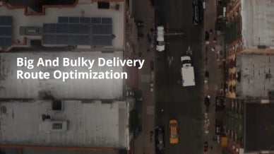 Big and Bulky Delivery Route Optimization - Route4Me Last Mile Transportation Management Software