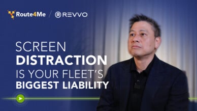 LifeSaver Mobile CEO Ted Chen discusses how screen distraction is the biggest fleet liability, in Route4Me partner video