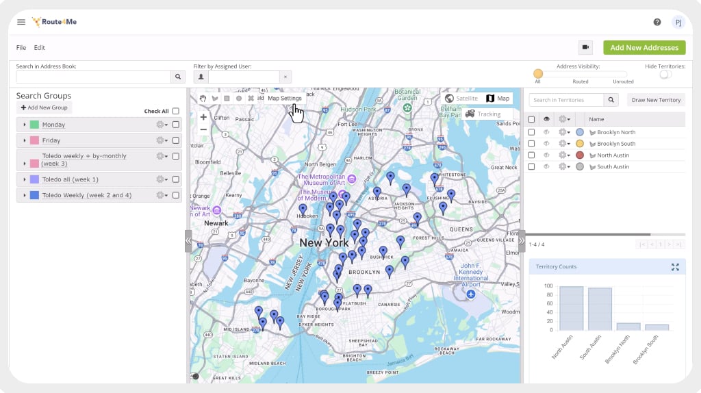 Master the Route4Me Address Book - your centralized hub for storing, managing, and routing all your key locations. Upload, organize, visualize, and plan routes from your address data with precision and scale.