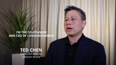 Ted Chen explains how LifeSaver Mobile keeps fleets safe through screen restriction for drivers.