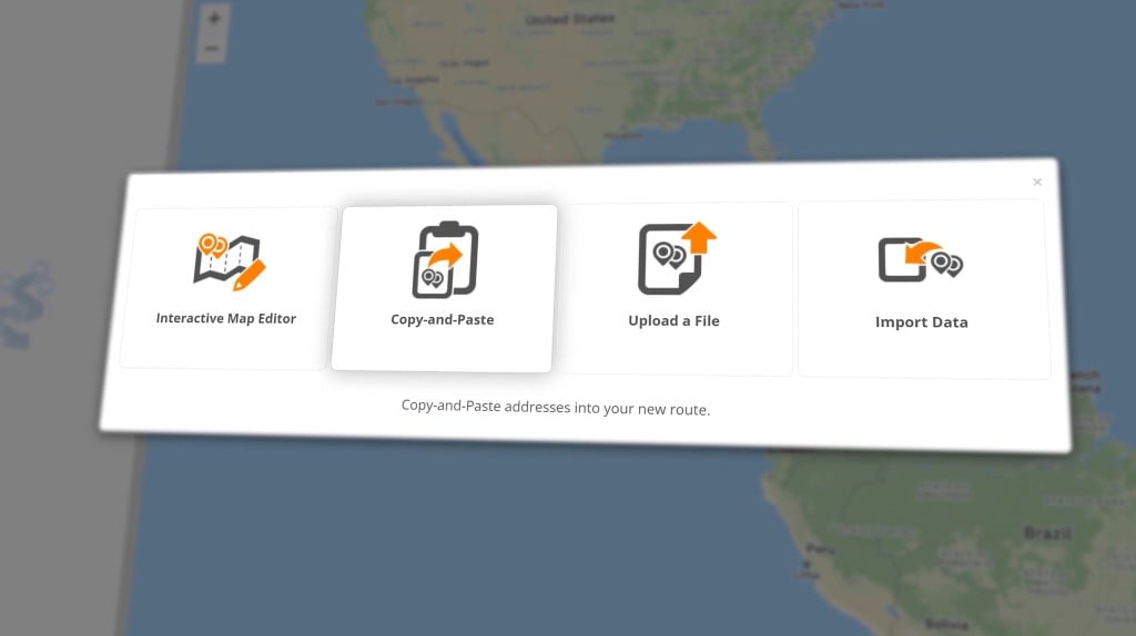 Upload addresses into Route4Me using spreadsheets for fast, accurate route planning