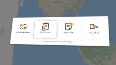 Upload addresses into Route4Me using spreadsheets for fast, accurate route planning