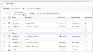 Learn how to use the routes section on the Route4Me Last Mile Transportation Management Platform