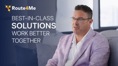 Jason Johnson of Route4Me explains why integrating best-in-class solutions drives better fleet results.