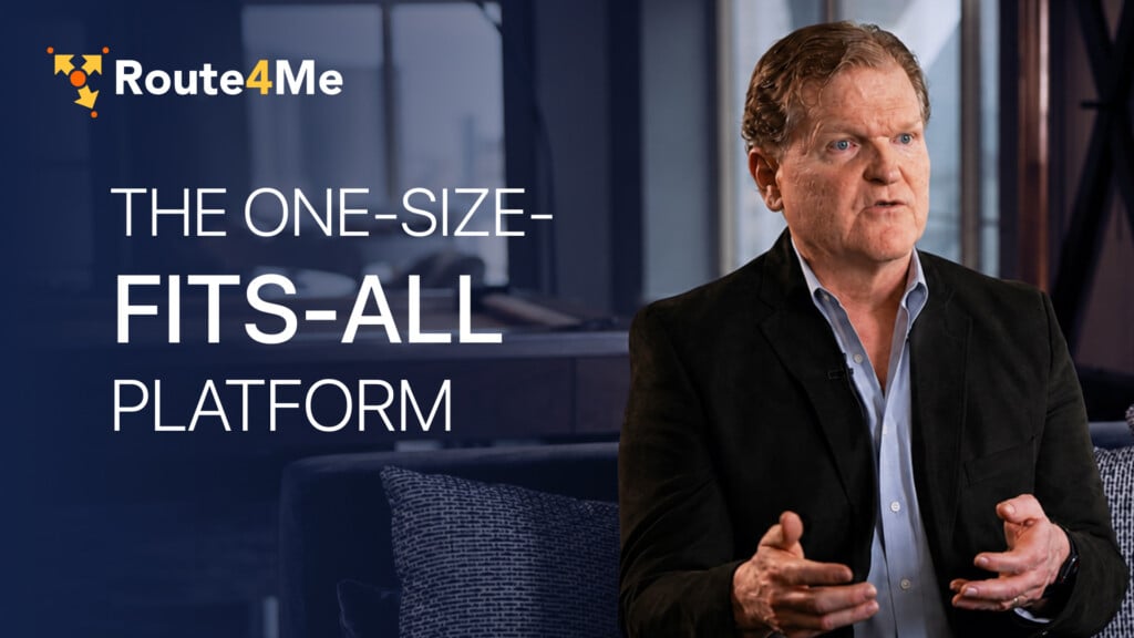 Colin Sutherland explains why Route4Me is the closest thing to a one-size-fits-all solution.