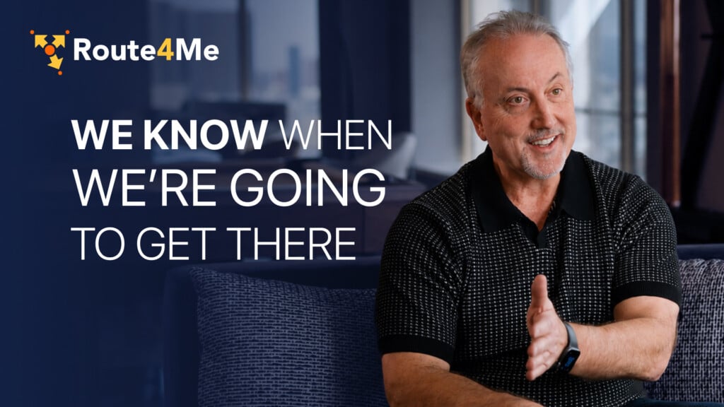 Nick Cirino of Matthews Incorporated in Route4Me testimonial video, titled "We know when we're going to get there